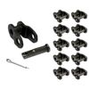 Jeremywell 25 Standard Roller Chain Offset Link (10PCS)