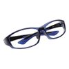 ATHLLY SAFETY SFG-005-2 High Performance Safety Glasses, Clear Navy/Clear