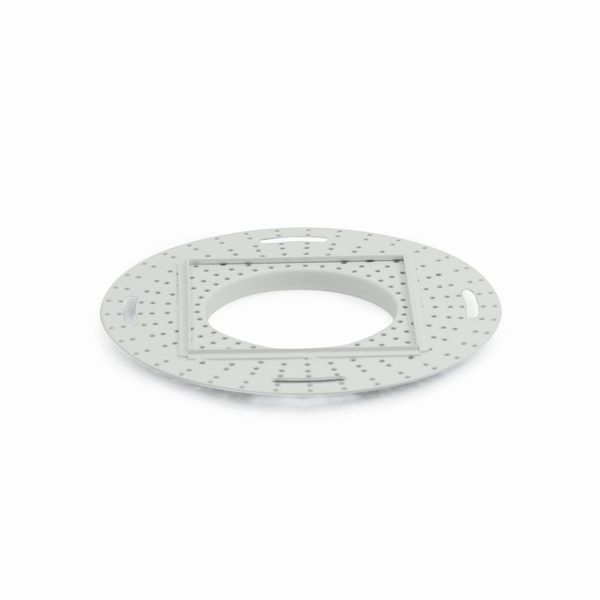 Nora Lighting NIO-FMMR-2S 2 in. Square Flush Mount Mud Ring - White