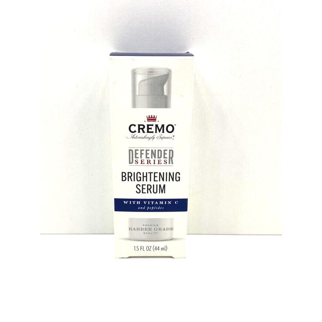 NEW Cremo Defender Series Brightening Serum With Vitamin C & Peptides FULL SIZE