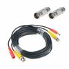 4x 50ft BNC Video Power Cable Wire for CCTV Security Camera+ 8x Female Connector