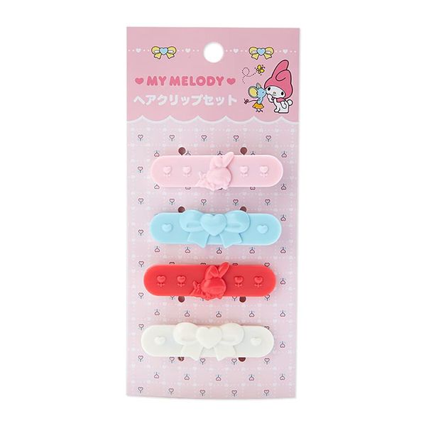 Sanrio 750131 My Melody Hair Clip Set (Fashionable Miscellaneous Goods, Sanrio)