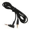 Replacement Audio Headphone Cable for XL 90 Degree Angle Plug No Microphone 4.9ft