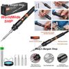 Preciva 135W Adjustable Temperature Soldering Iron kit and Fast Heating Cerami