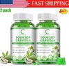 2xSoursop Graviola Gummies for Energy Boost, Digestive&Immune Support 60Pcs