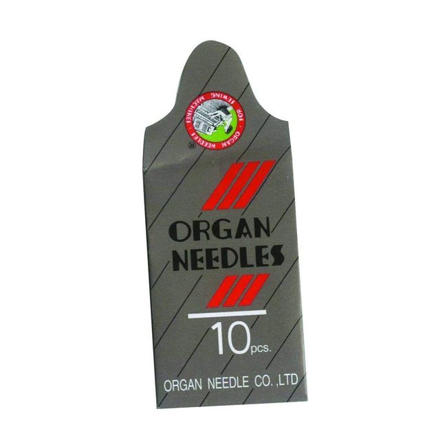 Ball Point Sewing Machine Needles Home-use By Organ Needles (10 Needles/pack), Select Size (Size 75 / 11 Ball Point)