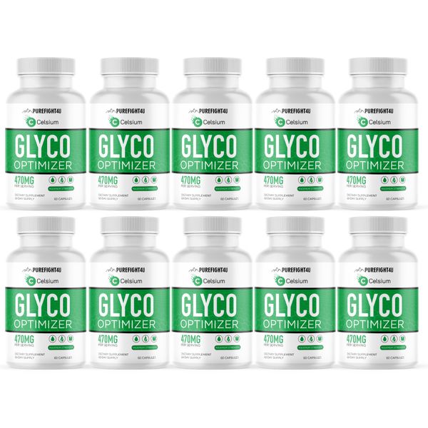 Glyco Optimizer Capsules, Blood Flow Support-10 Bottles