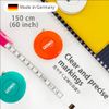 Spring Tape Measure 60 inch / 150 cm Black [ 91027 ]