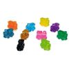 10 Piece Domino Train Markers (Random colors)