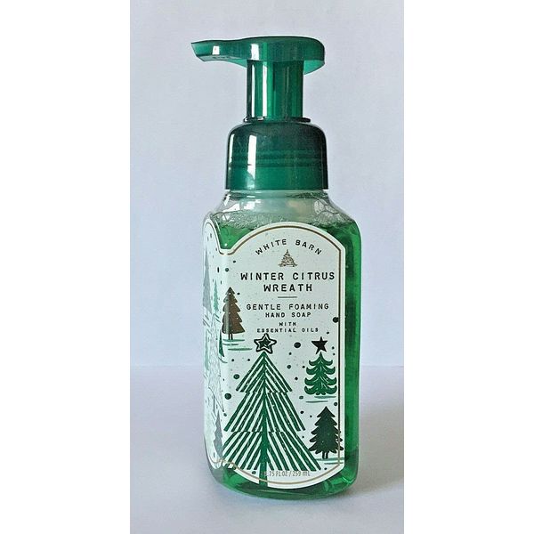 Bath & Body Works Gentle Foaming Hand Soap Winter Citrus Wreath