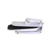 Adjustable Phone & Tablet Stand, 180-Degree Foldable Desktop Holder, Anti-Slip Base, White