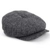Failsworth Carloway Bakerboy in Harris Tweed Wool (57cm, 4615 Grey)