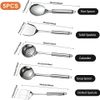 5-Piece Stainless Steel Cooking Utensils Set