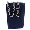 Lambland Canvas Wallet with Chain Blue Size: Unique Size
