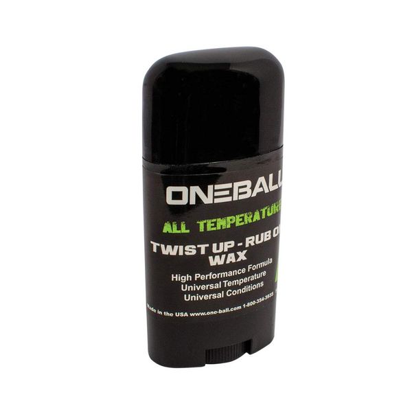 One Mfg F1 Twist Up All Temp Snowboard & Ski Wax 50g - Touch Free waxing Convenience