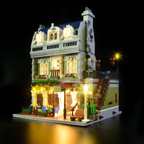 LIGHTAILING Light Set for (Parisian Restaurant) Building Blocks Model - Led Light kit Compatible with Lego 10243(NOT Included The Model)