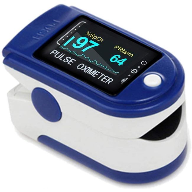 Digital Fingertip Pulse Oximeter | Measure Blood Oxygen % SpO2 Heart Rate NEW