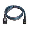 Cablecc Internal Mini SAS SFF to 8087 to Mini SAS High Density HD SFF to 8643 Hard Disk Data Server Raid Cable 50cm