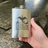 8oz Bend the Knee Flask