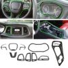 10x Full Interior Dashboard Cover Trim Kit for Dodge Challenger 2015 2016 - 2019