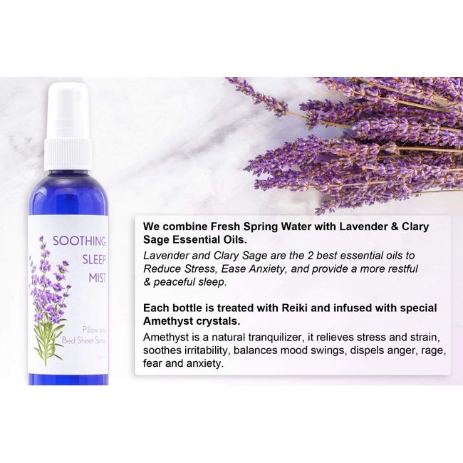 Lemon Lavender Essential Oil Blend Linen and Sheet Spray - No