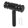 X AUTOHAUX Universal Car T-Handle Shift Lever Knob Shifter Replacement Black