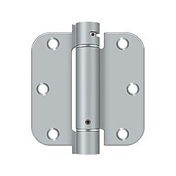 Deltana DSH35R526D 3-1/2x5/8 Mortise Spring Hinge Corner