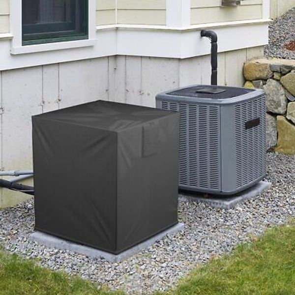 Air Conditioner Cover for Outside Units Durable AC Unit Cover Square Fits up to