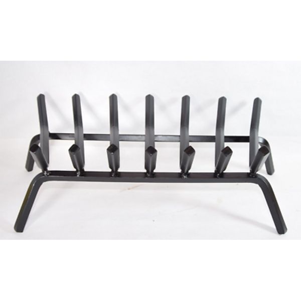 GO Heavy Duty Steel Fireplace Grate 24" x 11.25" x 7.5" B07WDYFC33 A00252B (NEW)