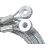 Aluminum Round Cable Eyelets for 5/32" Cable Commercial Garage Cables 10 Pack