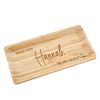 Personalised Bamboo Drinks Tray, Wooden