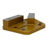 Diamond Grinding Discs for Bolt on Concrete Floor Grinders Medium Bond 9 Pack