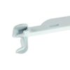 Indesit Fridge Freezer Shelf Rear Plastic Guard Strip (White)