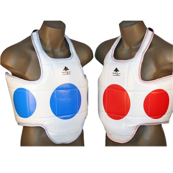 Pine Tree Sang Moo Sa Martial Arts, Taekwondo, Reversible Chest Guard Dot- Medium