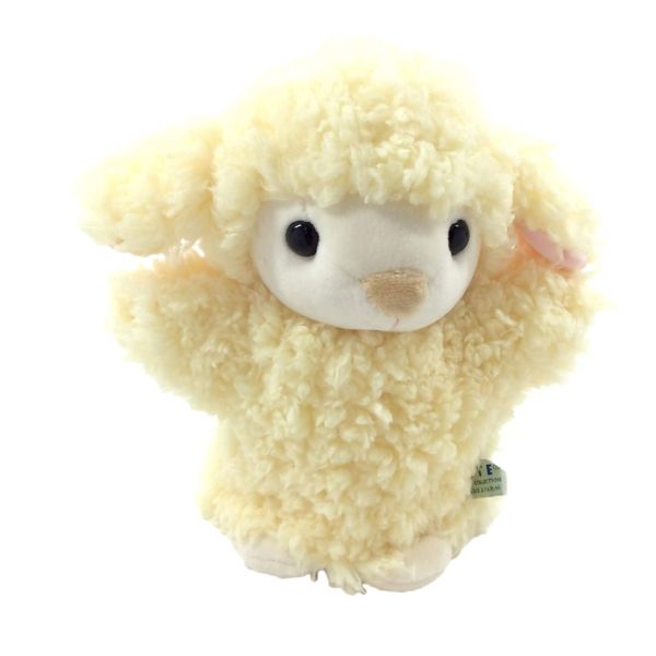 PUPPET COLLECTION NATURE & FARM Sheep Hand Puppet Cream