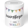 JUNIWORDS Spardose Sparbüchse, Bester Haarpfleger der Welt (5702440)