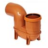110mm Underground Drainage Low Back P Trap Gulley upvc