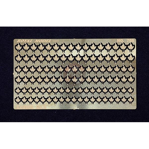 Royal Model 1/35 Leaves Set No.5 [Photo-etch Diorama Accessory kit] 706