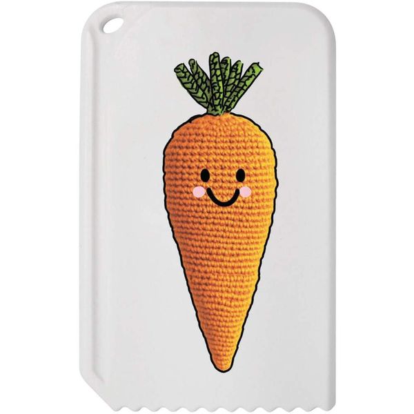 Azeeda 'Happy Carrot' Plastic Ice Scraper (IC00042367)