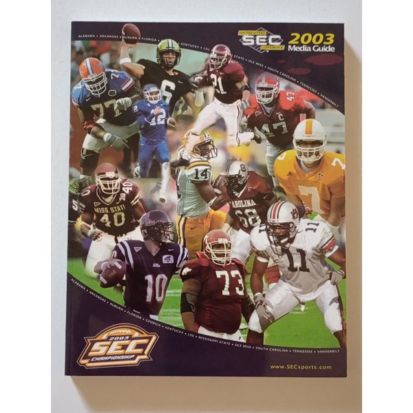 2003 SEC Football Media Guide