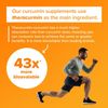 Theracurmin Turmeric Curcumin Supplement, 120 Count, High Absorption Turmeric...