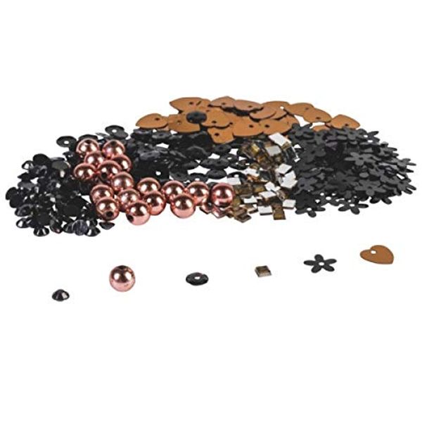 Trend Mix Confetti and Craft Kit in Copper/Black