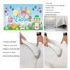 5x3ft Happy Easter Backdrop Birthday Banner for Easter Decorations Party Decor