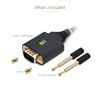 StarTech.com USB - RS232Cシリアル変換ケーブル／ストレート／USB 2.0接続／3m 1P10FFC-USB-SERIAL