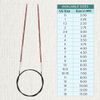 KnitPro Dreamz Fixed Circular Needles 32" (80cm) | Size 2.50mm