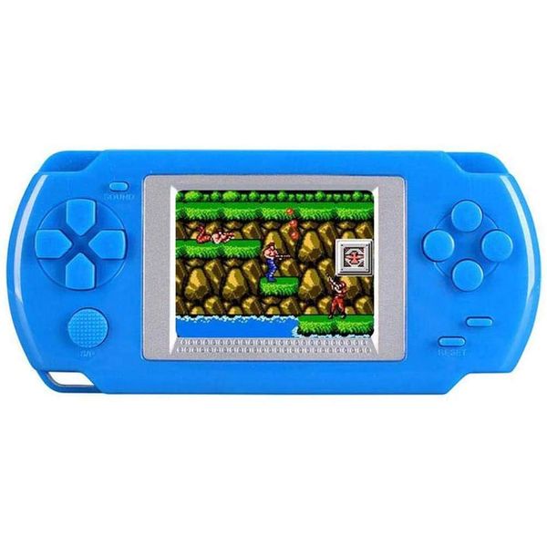 Elolicu Handheld Game Console for Kid Children, 2021 New Built in 268 Classic Retro Video Games 2 Inch Screen Portable Game Console Arcade Video Gaming Player System Best Birthday Gift for Kid (Blue)