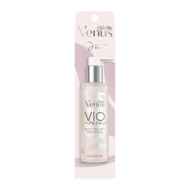 [Shipping included, bulk purchase x 12-piece set] P&amp;G Gillette Venus 2-in-1 Cleanser + Shave Gel 190ml
