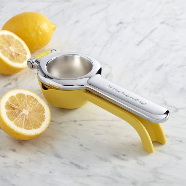 Hand Press Lemon Squeezer Manual Fruit Juicer BPA-Free Easy Clean Up Kitchen US