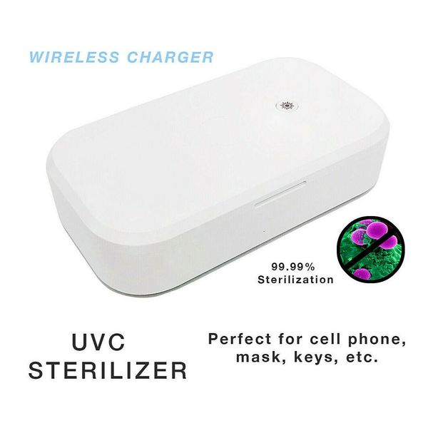 Ultraviolet Sterilization Box With Wireless Charger UVC Sterilizer USB Brand New