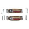 Set Of 2 Western Texas Lone Star Flag Drawer Cabinet Door Bar Pull Knobs Accent